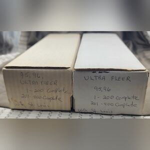 1995-96, FLEER ULTRA, 2 COMPLETE SETS,  1-400, Gretzky St. Louis Blues Uniform